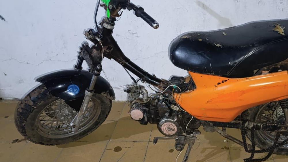 Secuestraron una moto con irregularidades en Villa Elisa