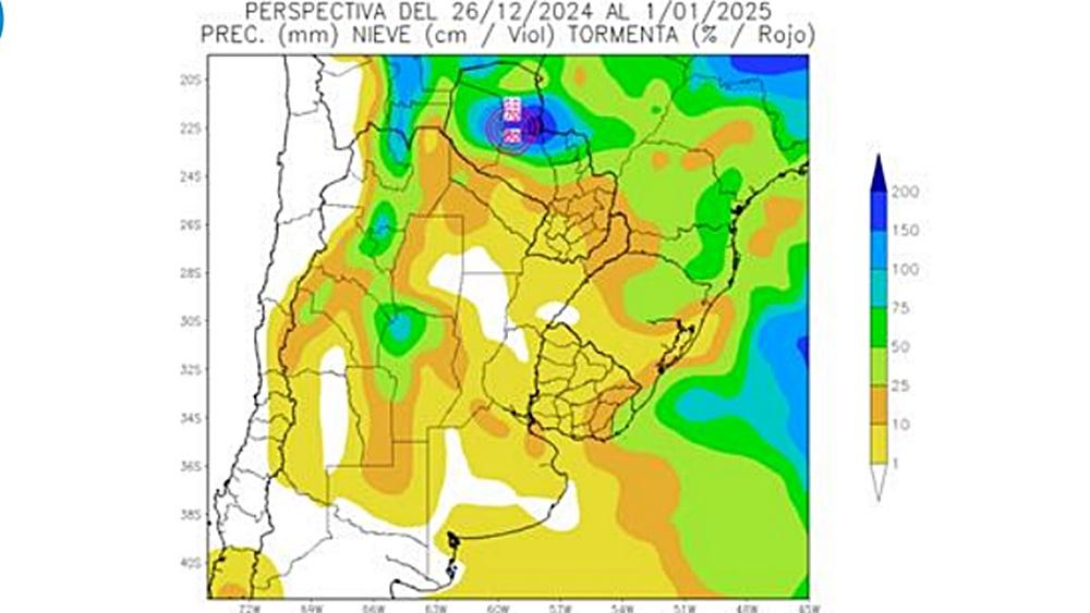 No se prevén lluvias de importancia para los próximos días en nuestra región