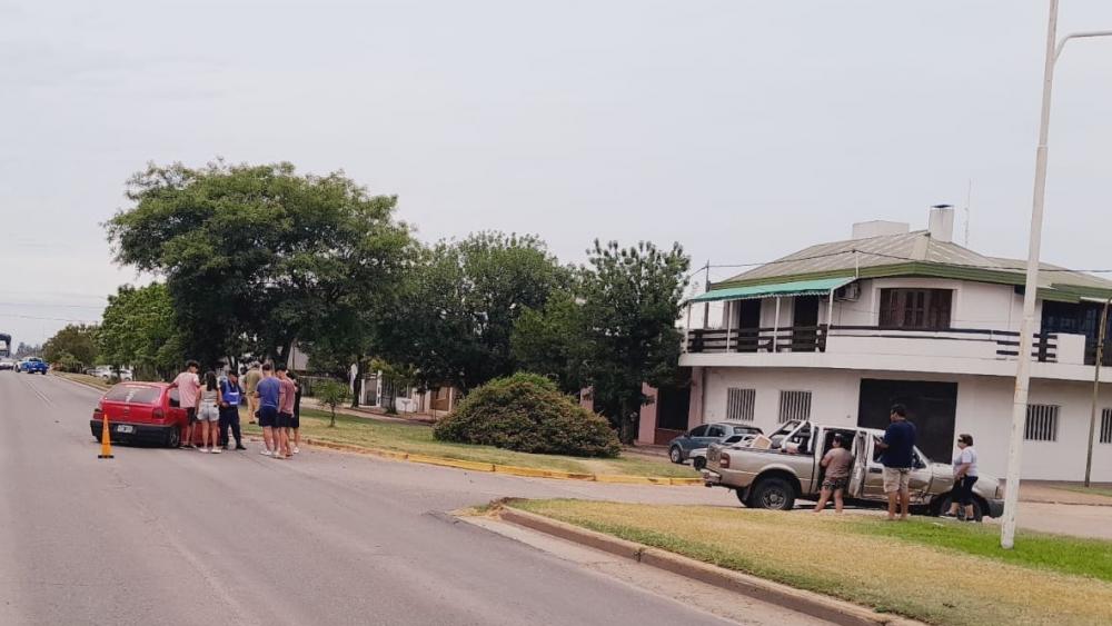 El Año Nuevo comenzó con un choque