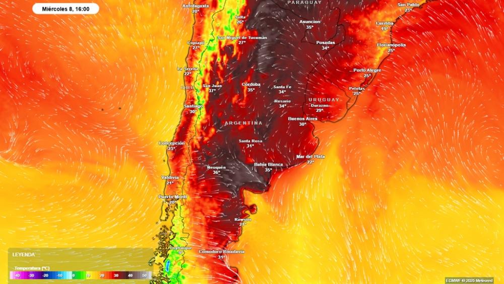 Una ola de calor intensa y persistente afectará a gran parte del país
