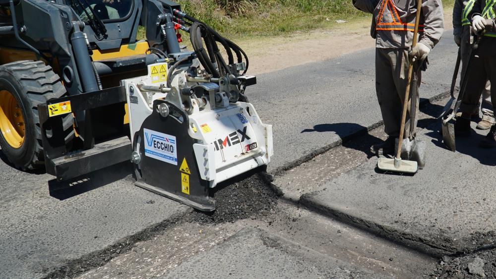Avanza la reparación de emergencia en la ex ruta 26