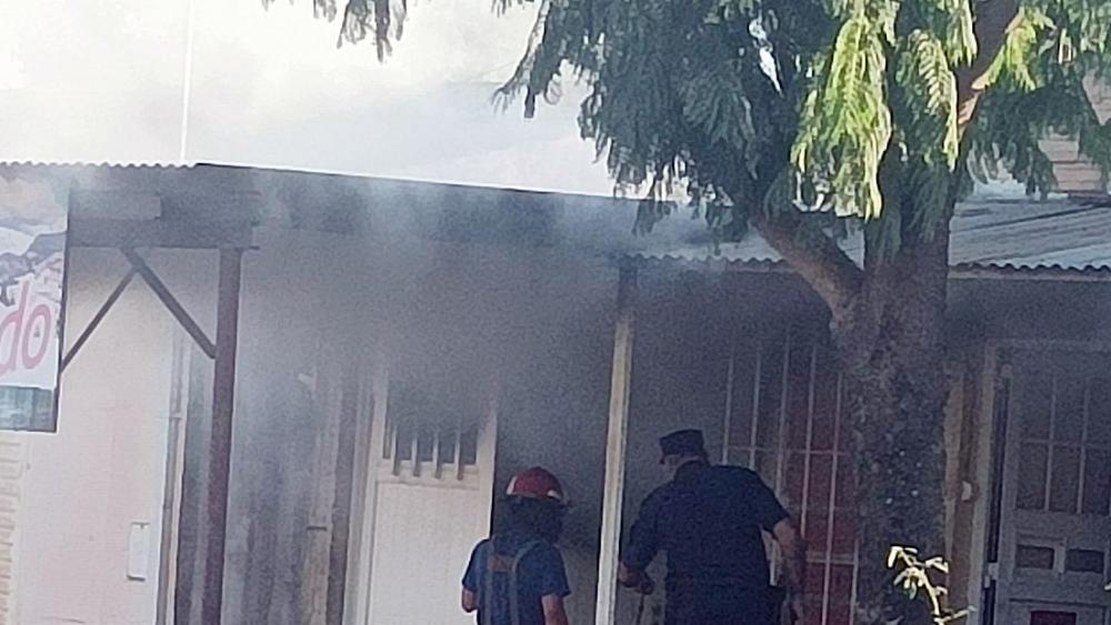 Trágico incendio dejó a una persona fallecida