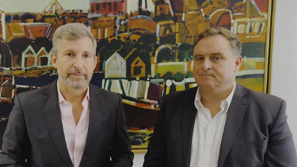 Frigerio reclamó la continuidad de las obras viales pendientes del Gobierno nacional