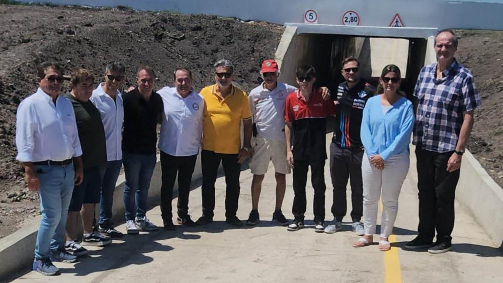 Se inauguraron las nuevas obras en el autódromo Ciudad de Paraná