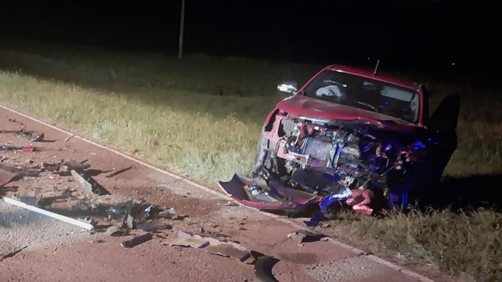 Una persona falleció en un choque frontal en la Ruta Nacional 12