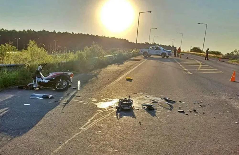 Accidente fatal en ruta 14: una motociclista murió en un choque