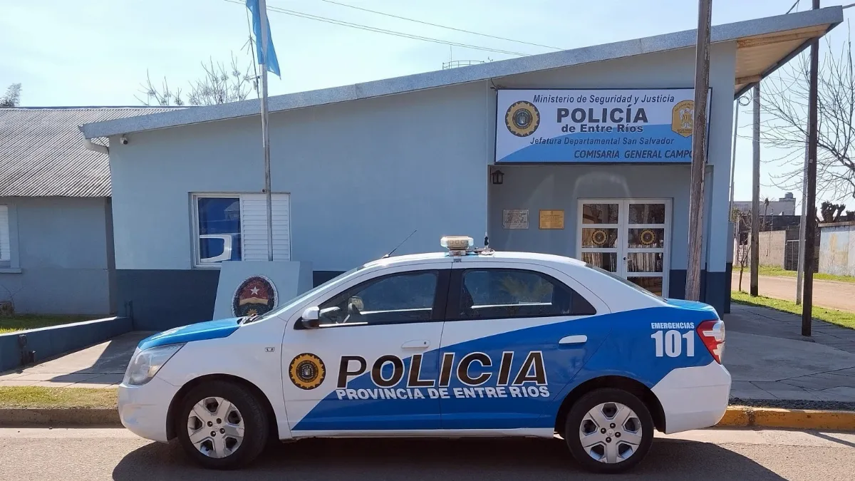 Un hombre fue detenido por consumir alcohol en la vía pública y resistirse a la autoridad