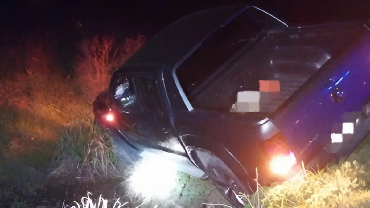 Conductor perdió el control y volcó su camioneta en Villaguay