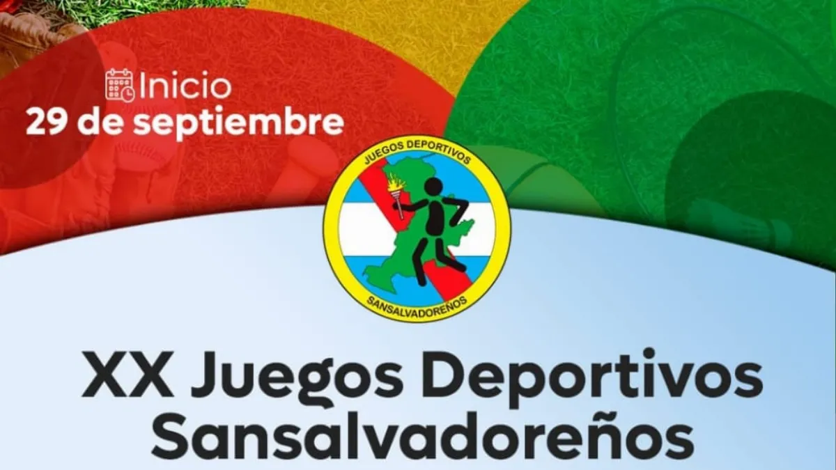 Juegos Sansalvadoreños: cronograma de las actividades deportivas