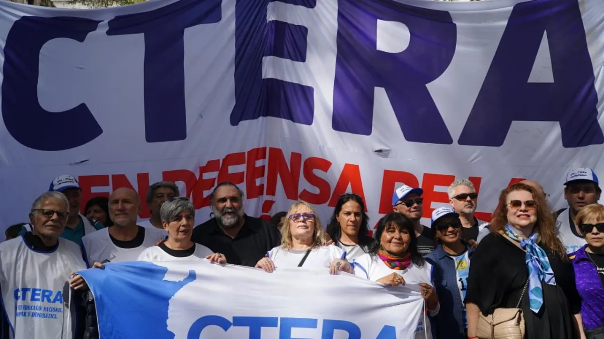 CTERA convocó a un paro nacional para el 14 de octubre
