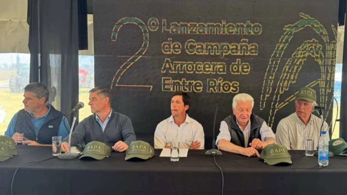 En el lanzamiento de la campaña arrocera, Boc Hó ratificó el apoyo del gobierno al sector