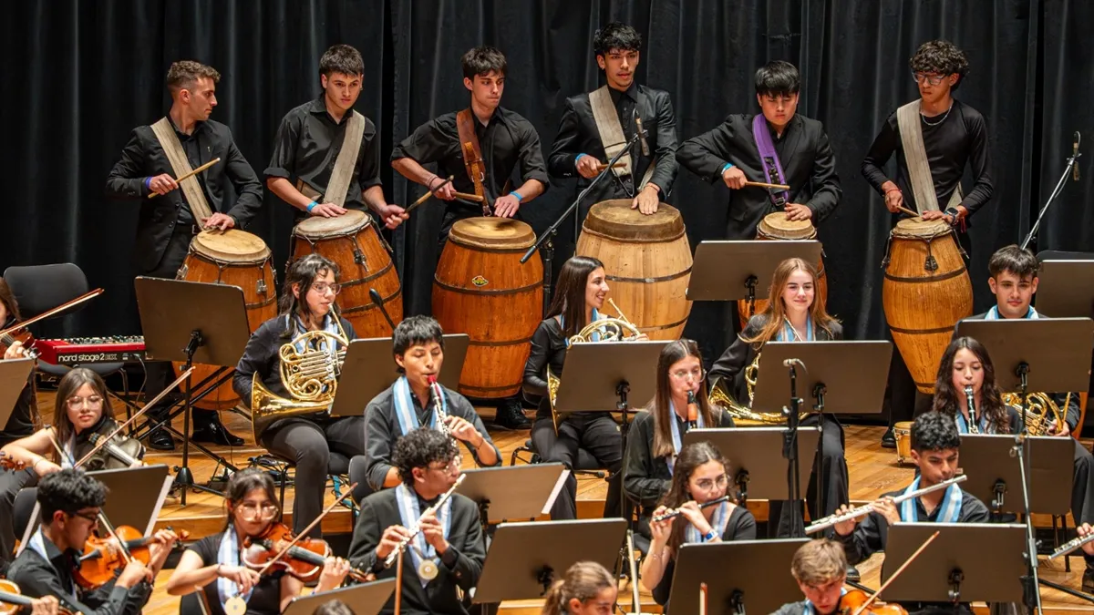 Jóvenes músicos de San Salvador se destacaron en concierto nacional “Sinfonía Necesaria”