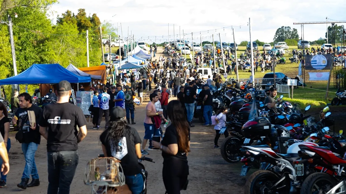 San José recibió a más de 850 motos en el 6° Motoencuentro