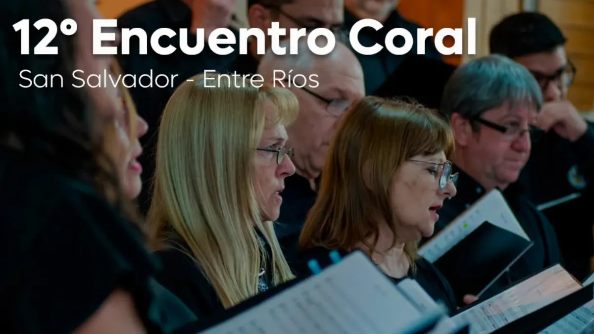 Este sábado, San Salvador será sede del 12° Encuentro coral