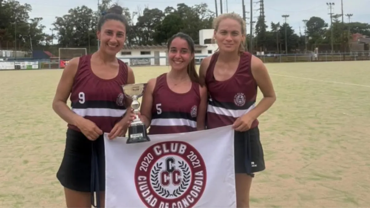 Tres jugadoras de San Salvador, subcampeonas de la Copa de Plata de la AHRU