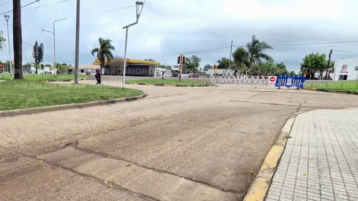 Un peligro latente: levantan los cortes en la avenida De los Rusos