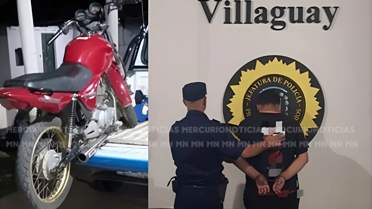 Detuvieron a un motociclista por resistencia a la autoridad en Jubileo