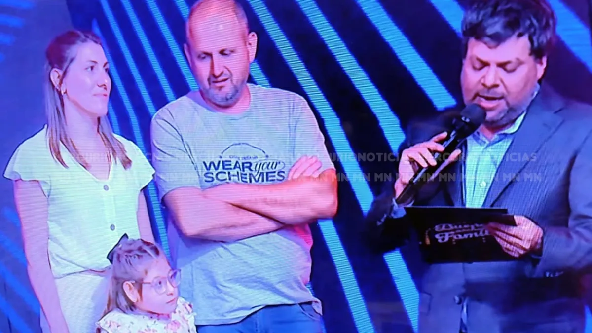 Recaudaron más de 12 millones de pesos niña sansalvadoreña en un programa de tv nacional