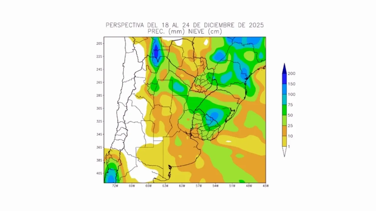 Perspectiva agroclimática: variaciones térmicas y precipitaciones de diversa intensidad