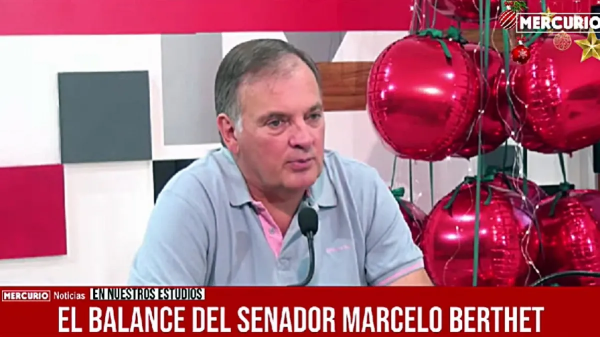 Berthet trazó un balance del 2025 y destacó el trabajo con consenso en el Senado