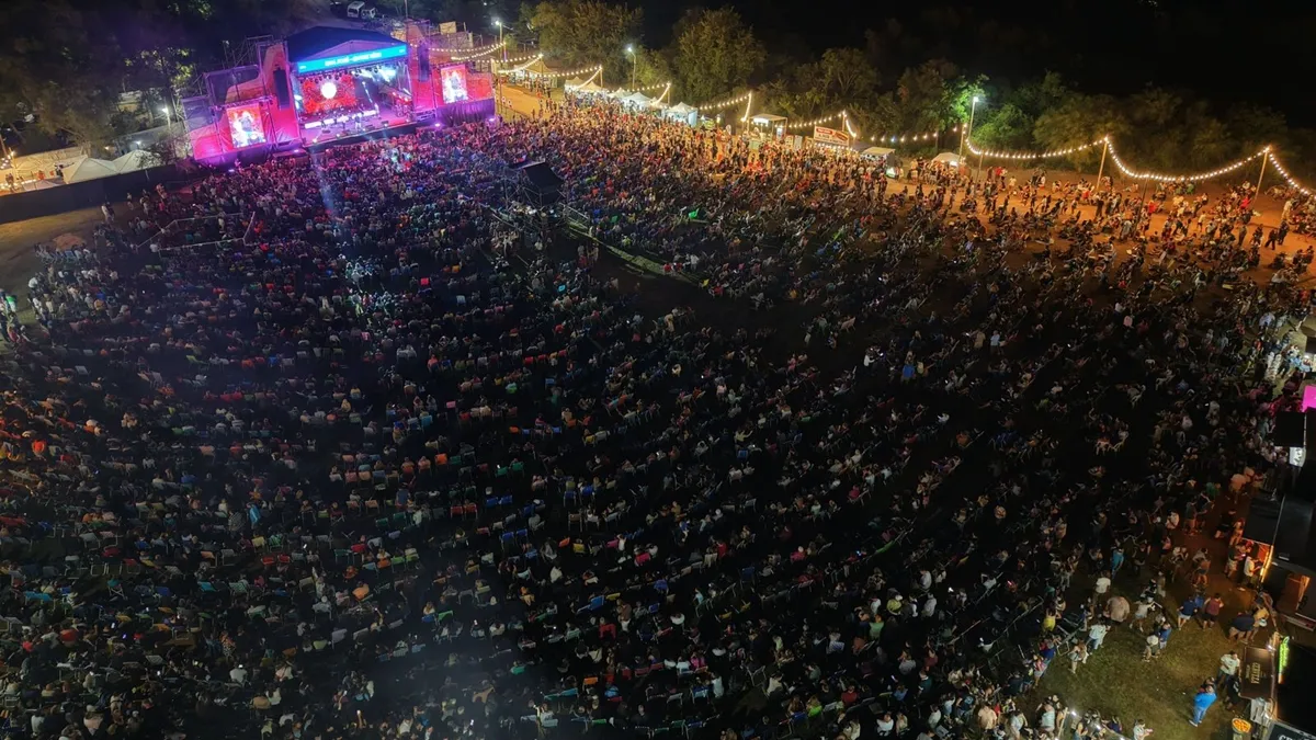 Gran convocatoria en la Fiesta del Campamentista: unas 20 mil personas