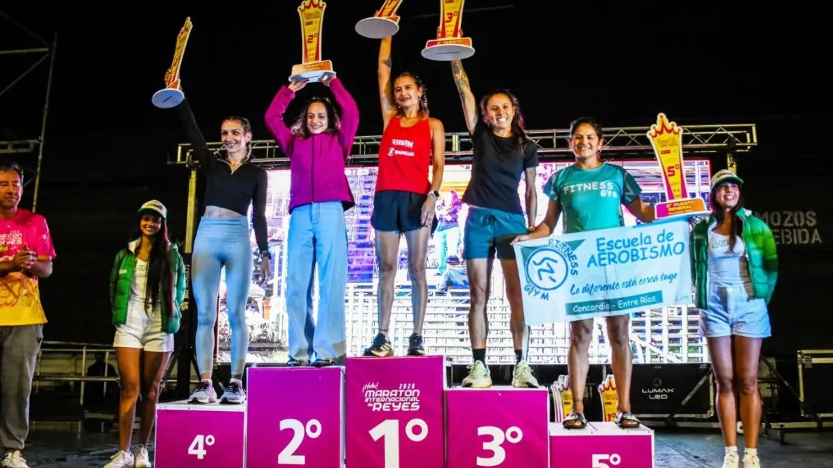 Johanna Falcón hizo historia en la Maratón Internacional de Reyes