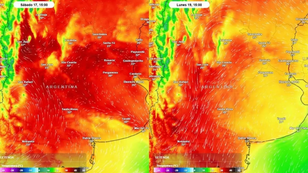 Tras las lluvias llegará un descenso de temperaturas