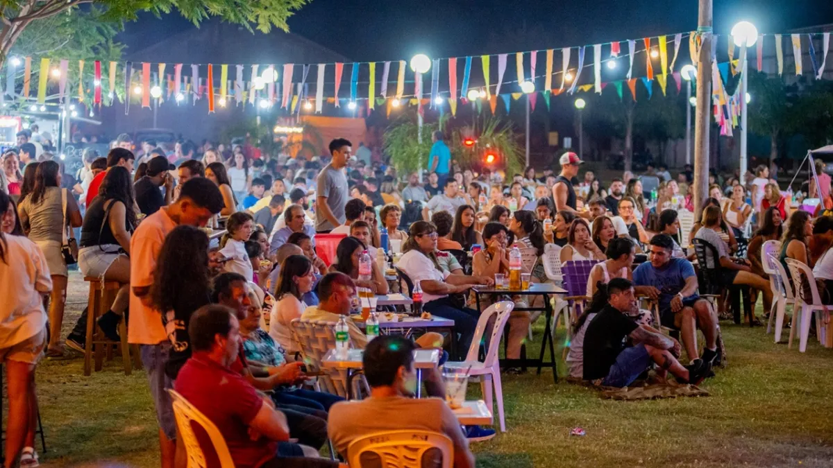 Una multitud participó del primer Patio Gastronómico del año