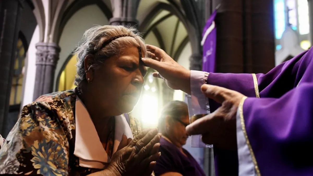 La Iglesia dio inicio a la Cuaresma con la celebración del Miércoles de Ceniza