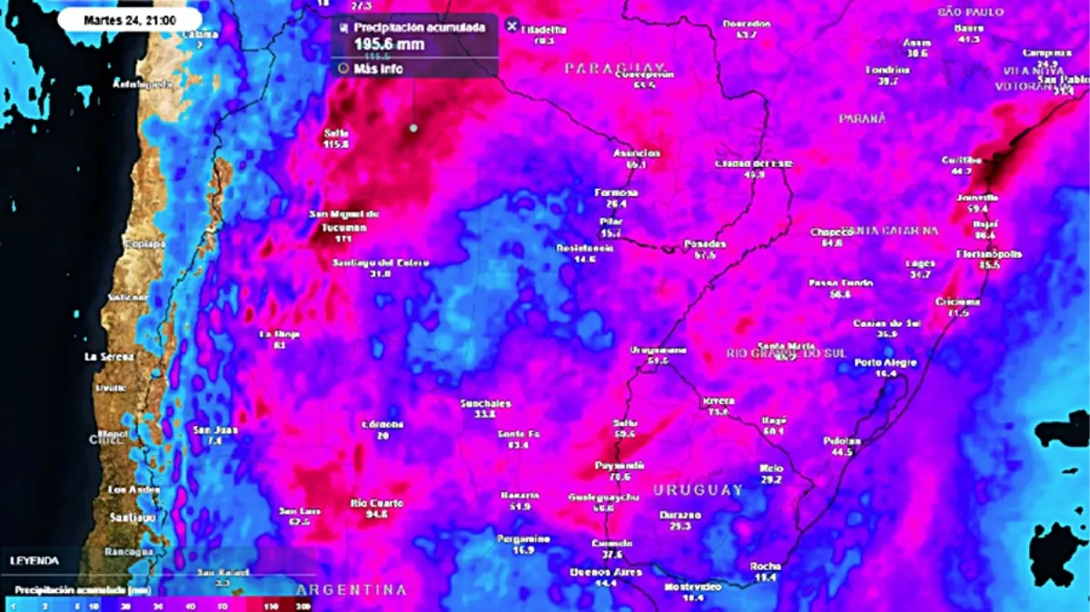 Tras las severas tormentas que azotaron el centro del país: ¿para cuándo la mejoría? Tras las severas tormentas que azotaron el centro del país: ¿para cuándo la mejoría?