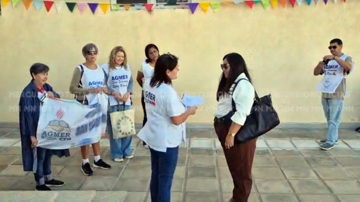AGMER San Salvador le entregó un petitorio a la directora departamental de Escuelas