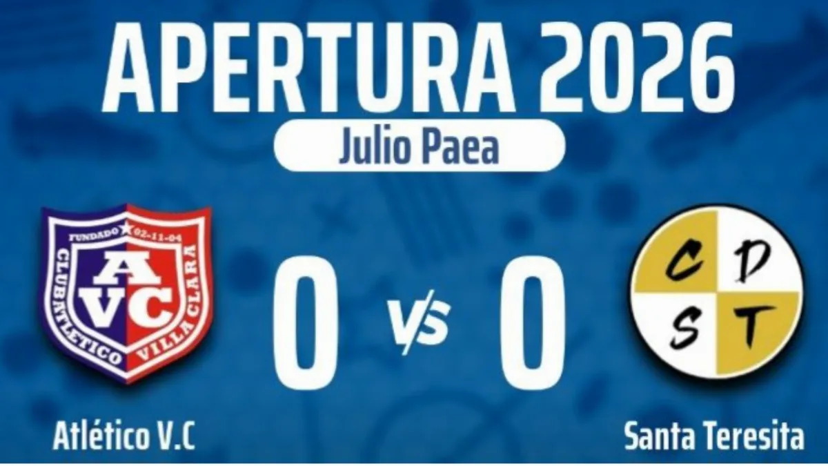 Santa Teresita debutó con un empate en el Torneo Apertura de la Liga de las Colonias