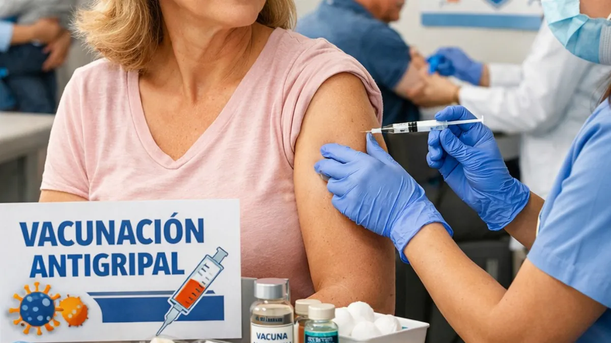 Comienza la campaña de vacunación antigripal 2026 en todo el país