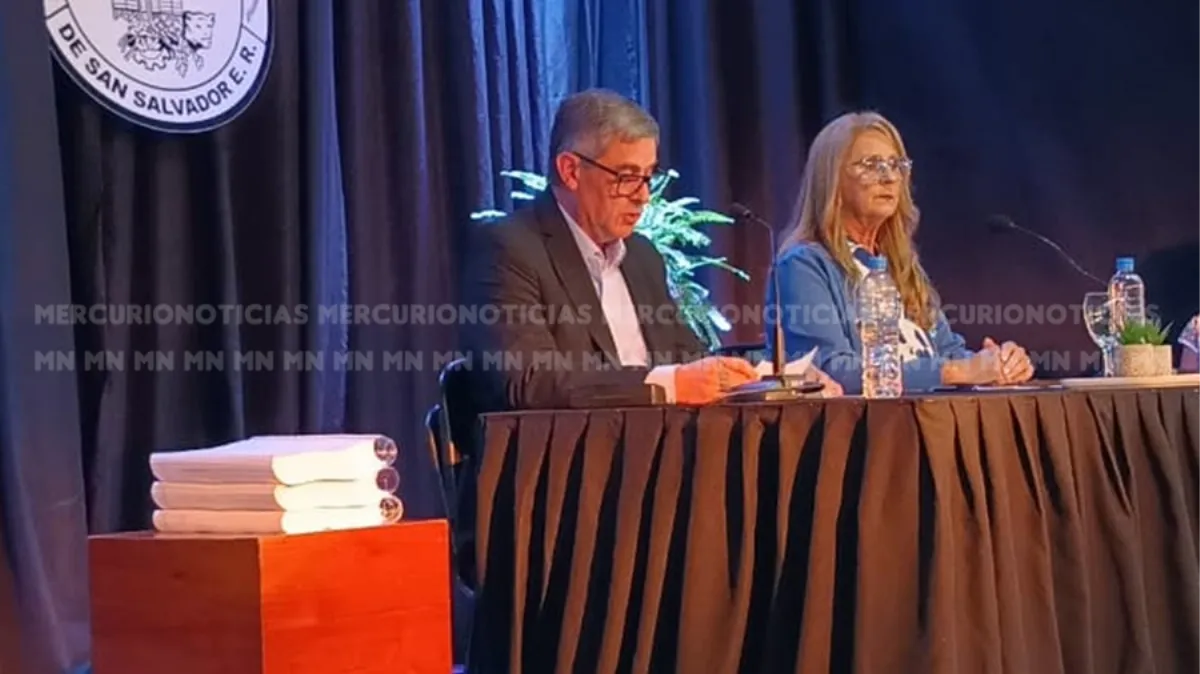 Zambón brindó su discurso donde anticipó los proyectos para este año