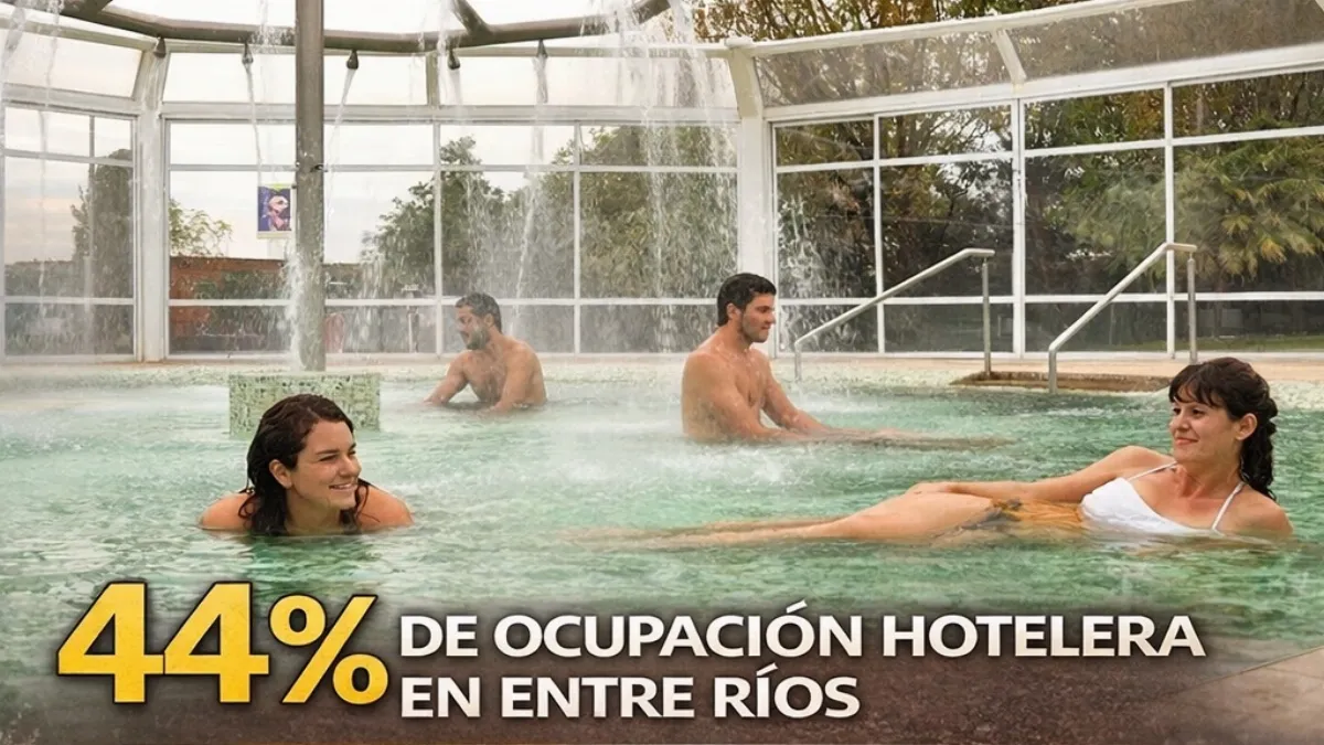 Bajo nivel de ocupación turística en Entre Ríos: 44% durante el fin de semana largo