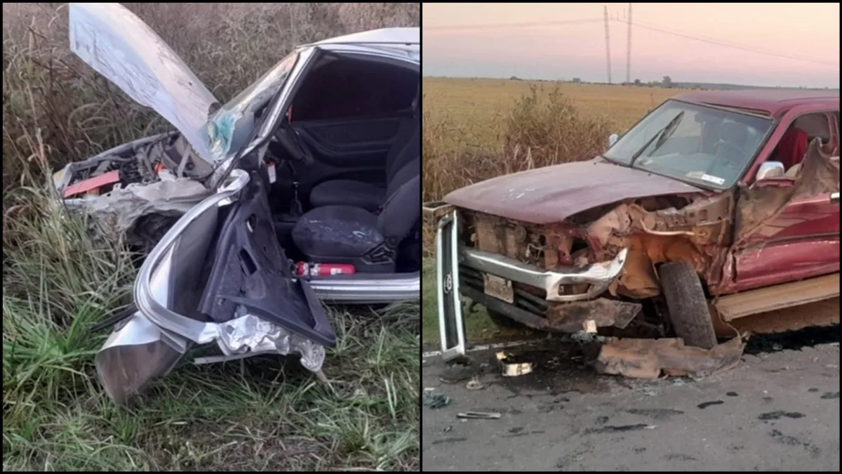 Un choque frontal en la ruta 38 dejó a un lesionado