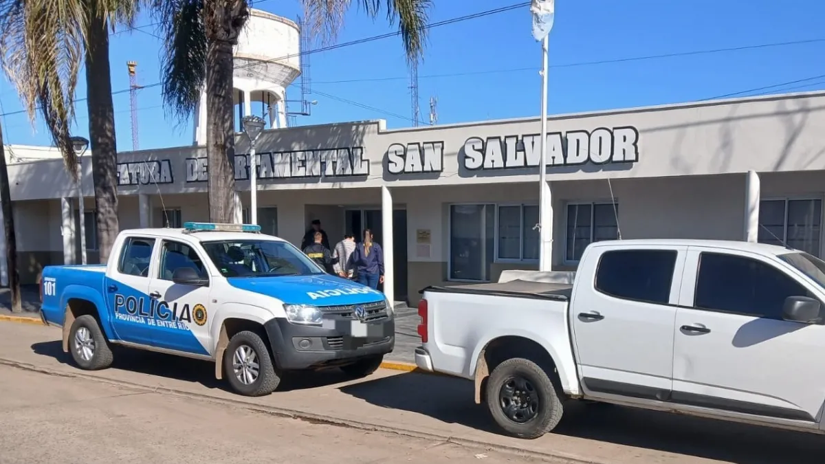 Identifican a los presuntos autores de un hurto en zona rural del departamento San Salvador