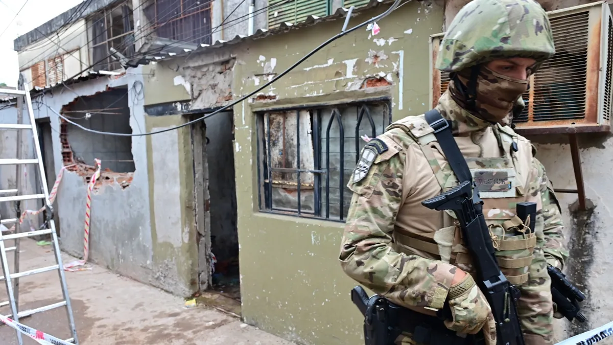 Demuelen un búnker de drogas en Paraná