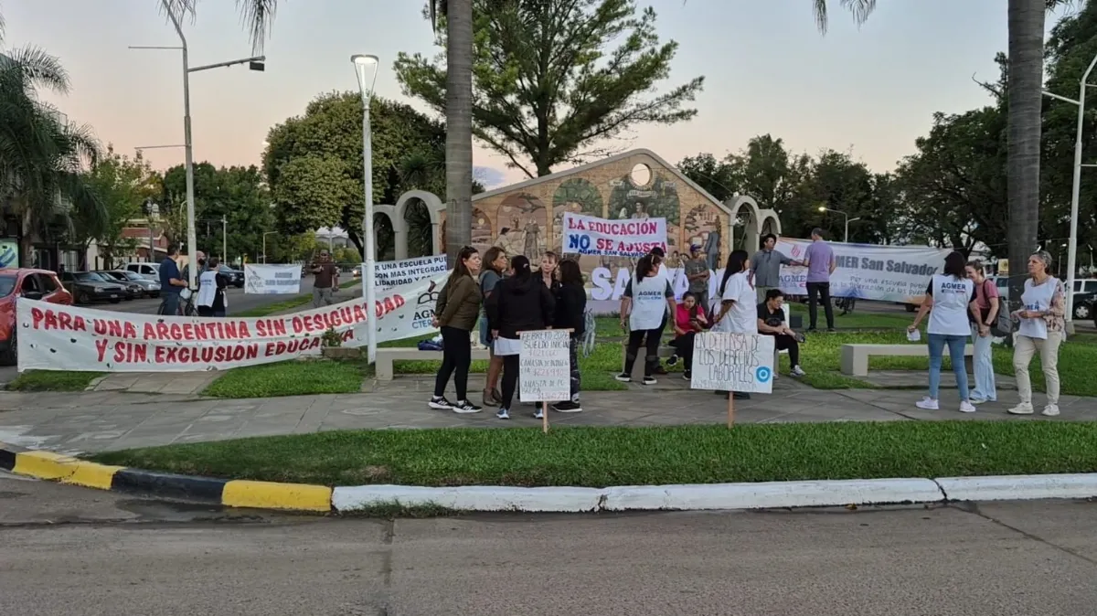 Se realizó la concentración de AGMER en San Salvador