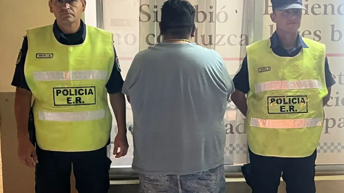 Detienen a un hombre con pedido de captura y documentación apócrifa en Paso Cerrito