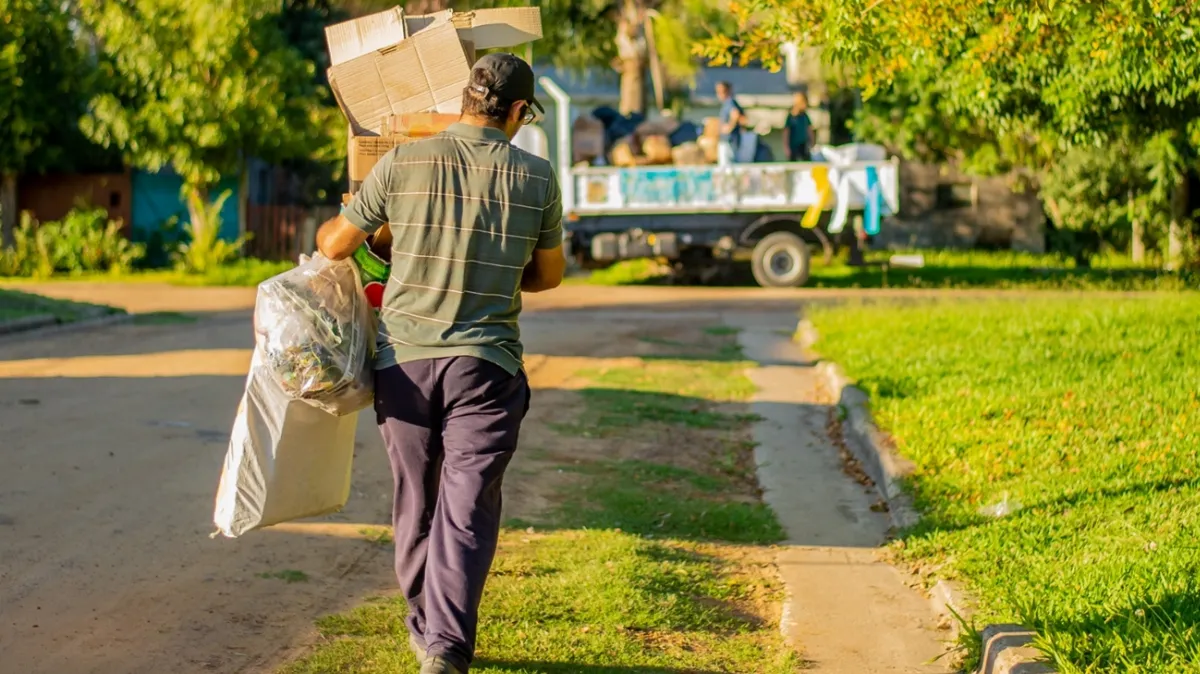 Compromiso ambiental: vecinos de Barrio Belgrano dijeron presente en jornada de reciclaje