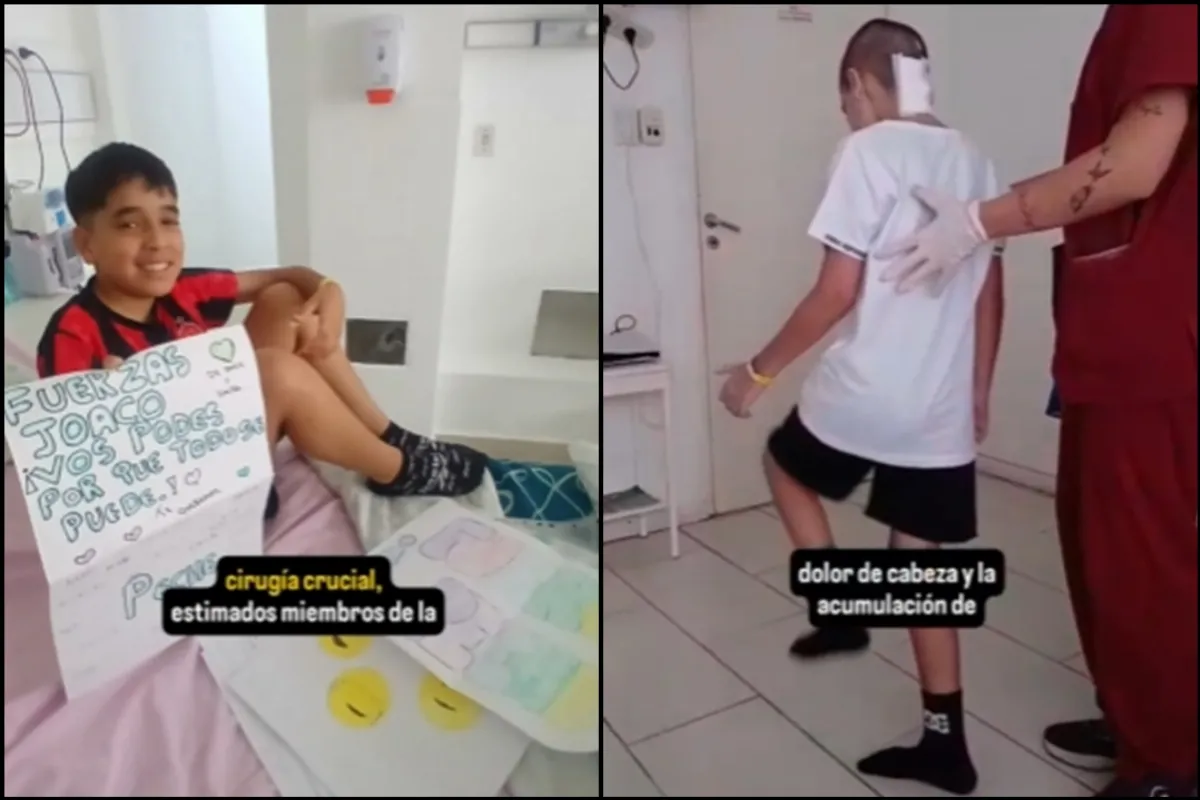 Campaña solidaria urgente por Joaquín: necesita una nueva cirugía y apoyo económico