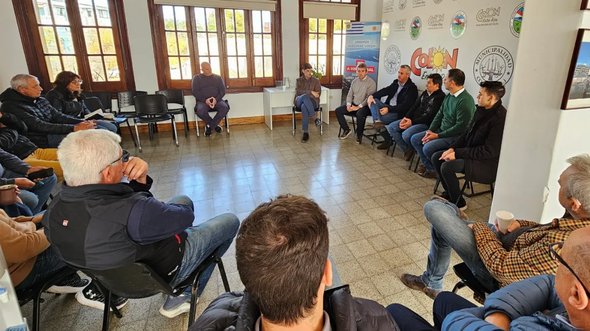 Walser informó a organizaciones ambientales sobre avances por la relocalización de la planta en Paysandú