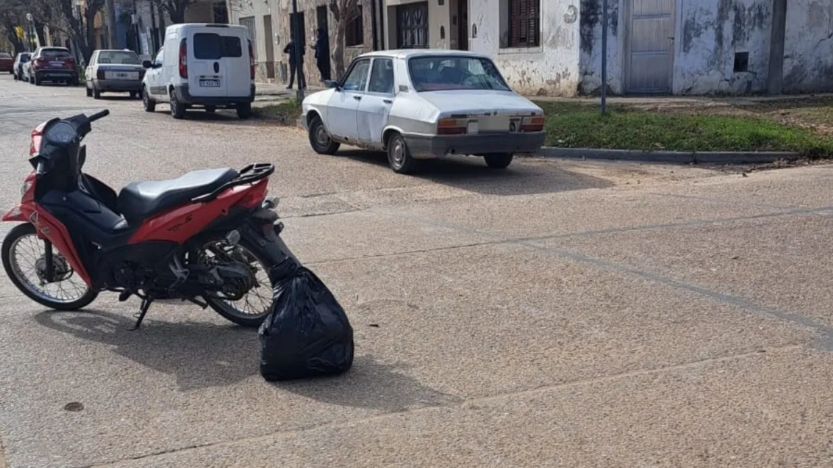 Un motociclista sufrió lesiones graves tras un choque en Villaguay