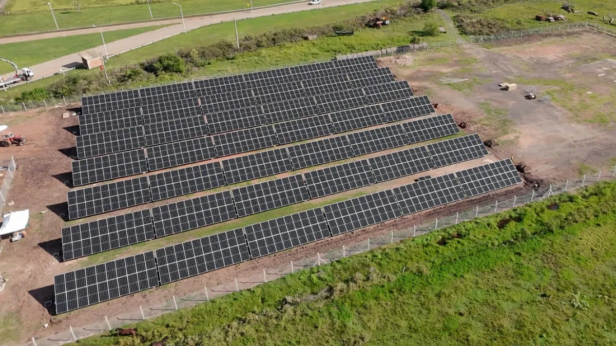 Arroyo Barú avanza con una obra de energía solar próxima a inaugurarse