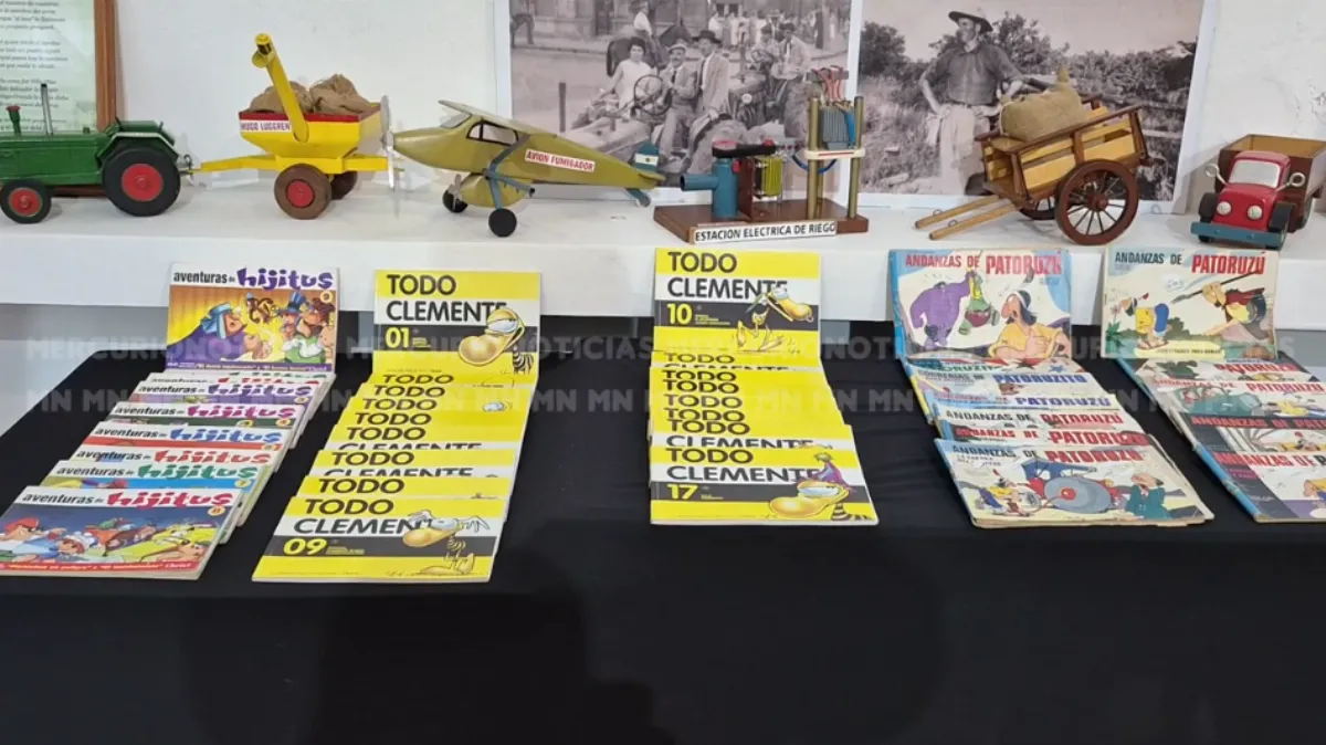 Patoruzú, Clemente y recuerdos de época en una exposición abierta a la comunidad