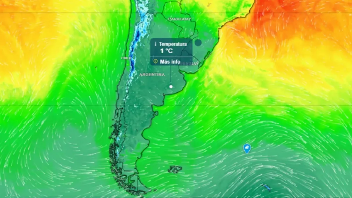 Advierten sobre otro marcado descenso de temperatura desde este fin de semana