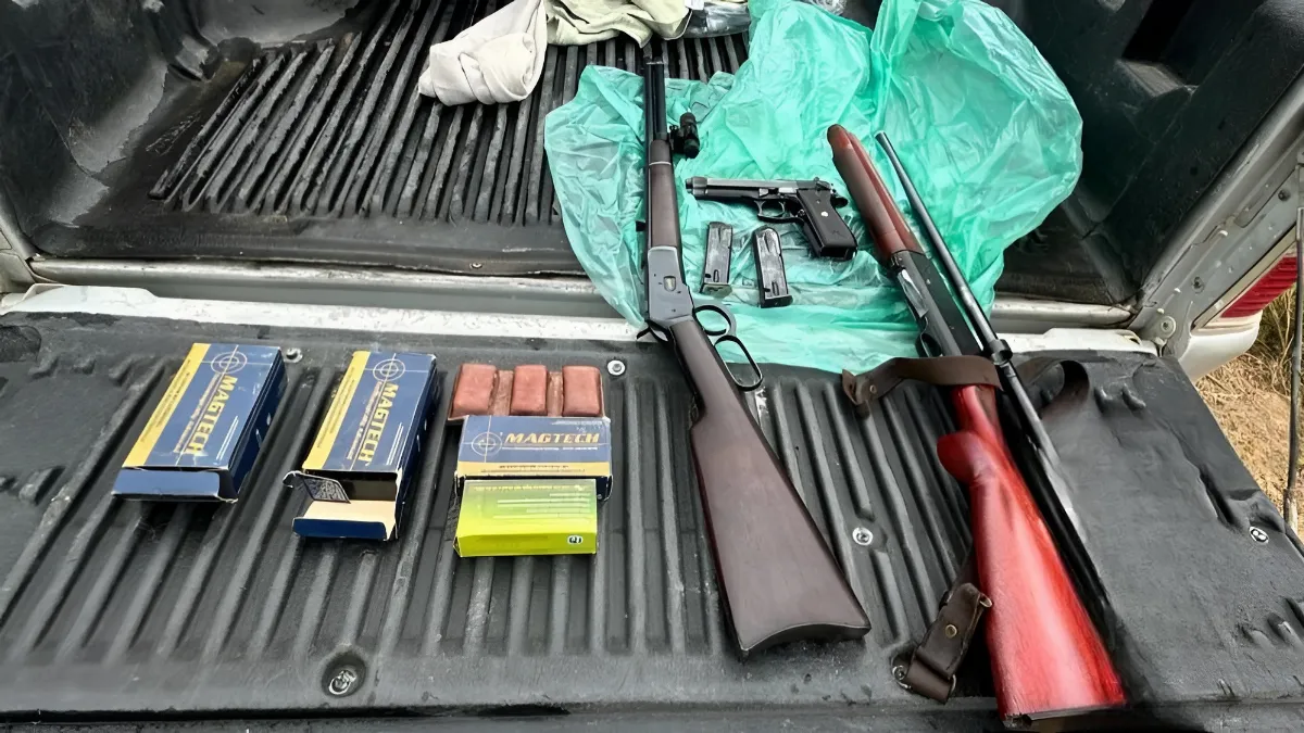 Interceptaron una camioneta con armas sin documentación en San Anselmo