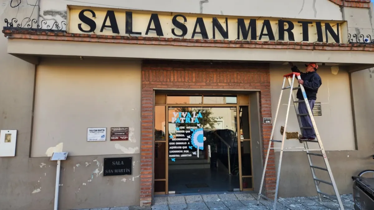 La Municipalidad inició mejoras en la Sala San Martín