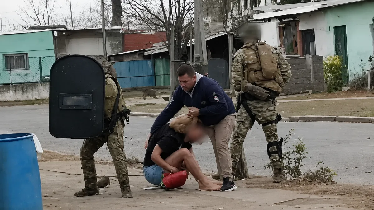 Importante despliegue policial en una causa federal por drogas: hubo tensión en Concepción del Uruguay